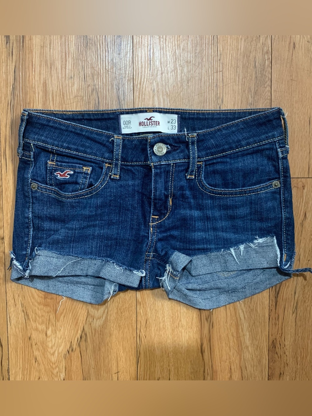 Y2K Hollister denim shorts